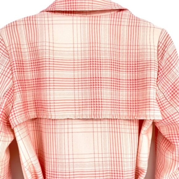 LC Lauren Conrad Women's Cropped Trench Jacket - M - Picture 5 of 9